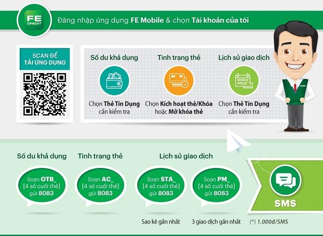 Tra Cứu Thẻ Tín Dụng FE Credit: 2