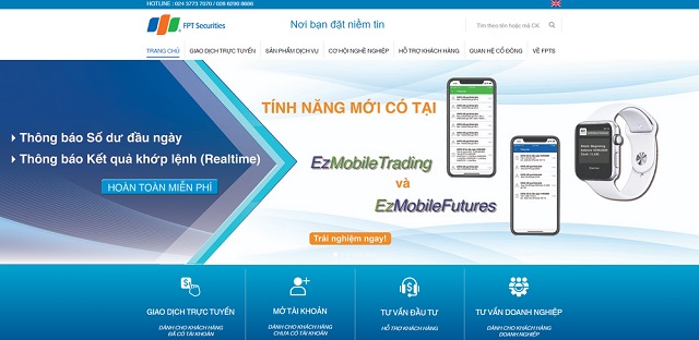mở tài khoản chứng khoán FPT: 4