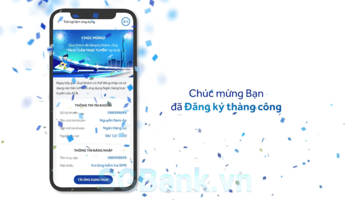 Làm Thẻ ATM ACB: 12